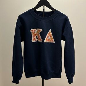 KAPPA DELTA KD Letters Crewneck Sweatshirt